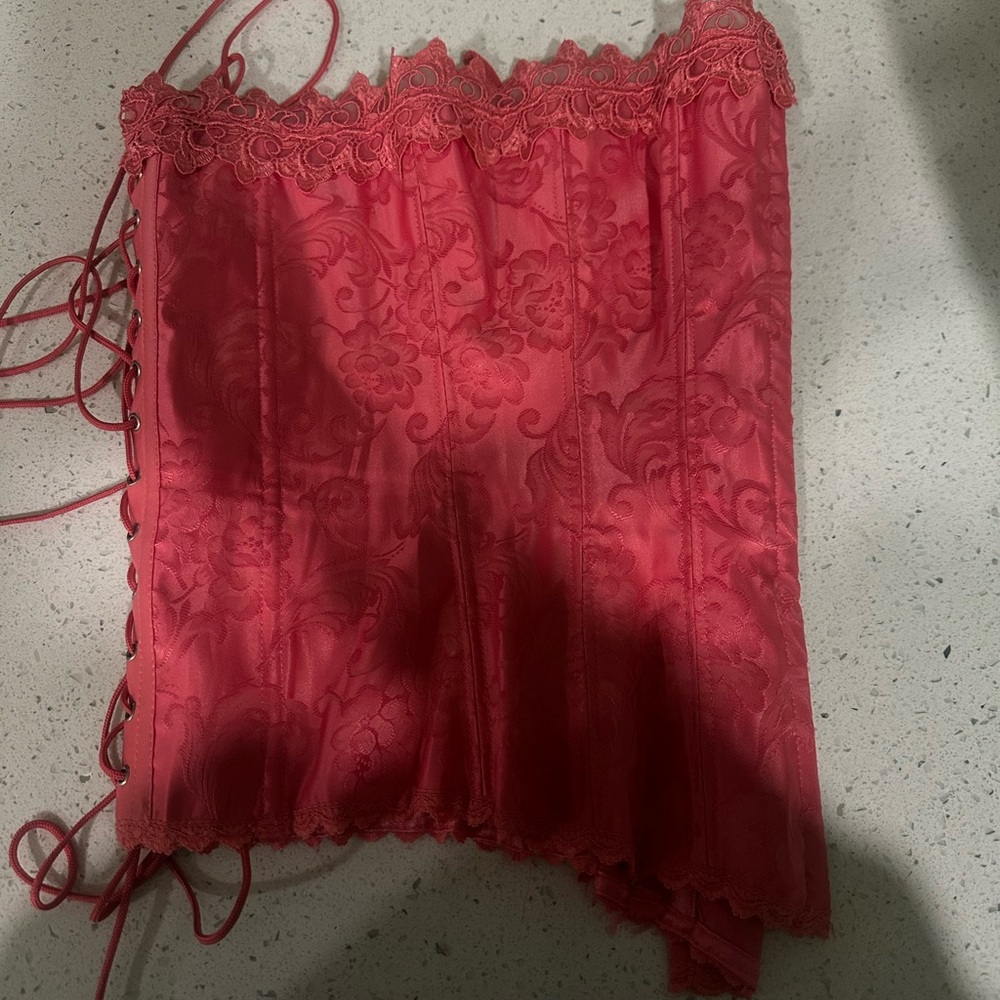 Lace up Corset Frederick's of Hollywood